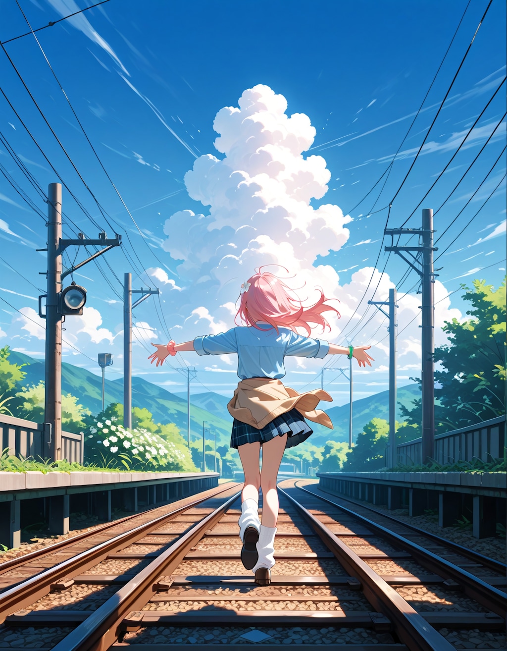 遠く、どこまでも。