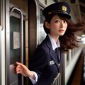 美女子車掌 7枚目