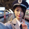 美女子車掌 11枚目