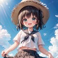 セーラー服で水遊び 5枚目