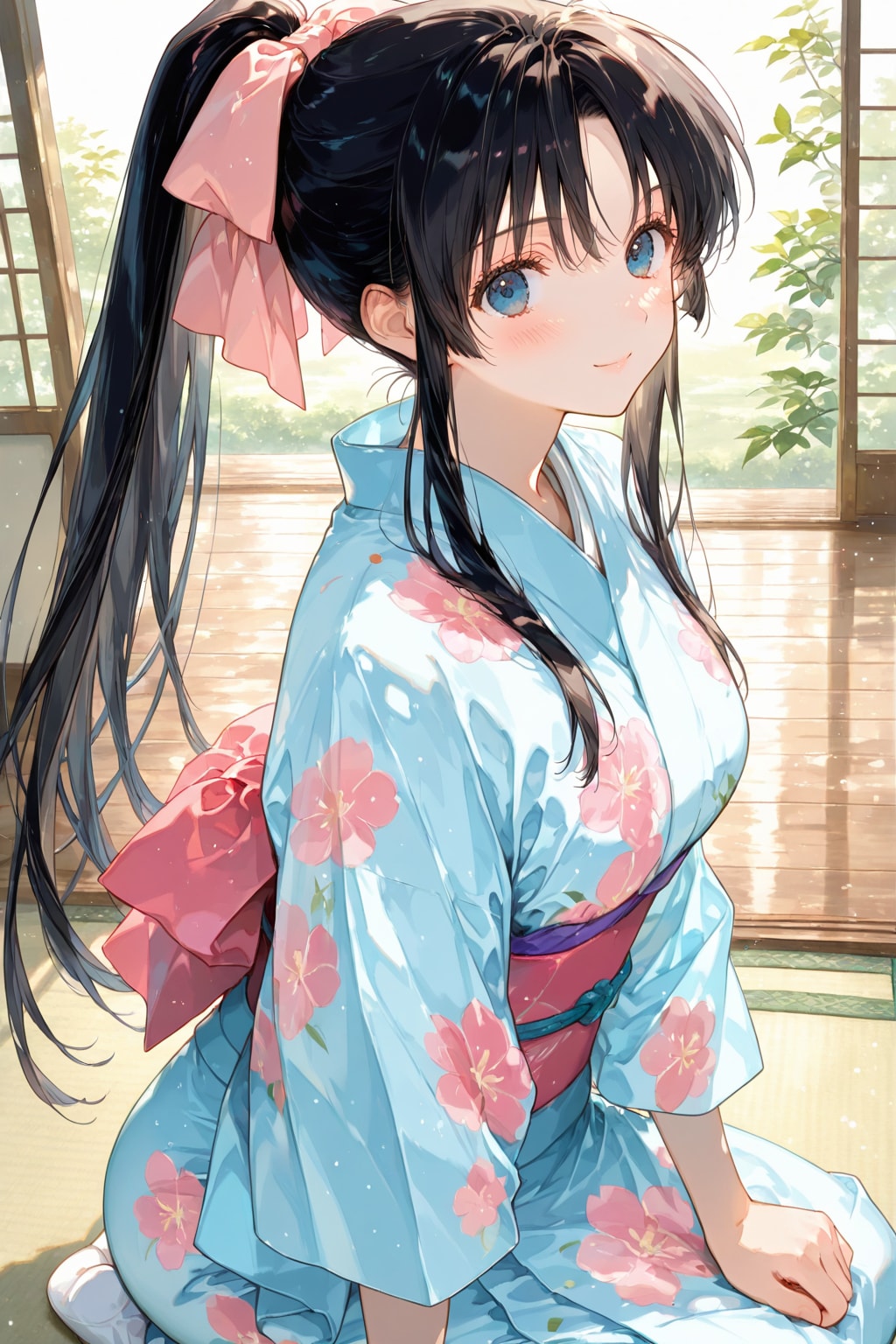 和服の後ろ姿