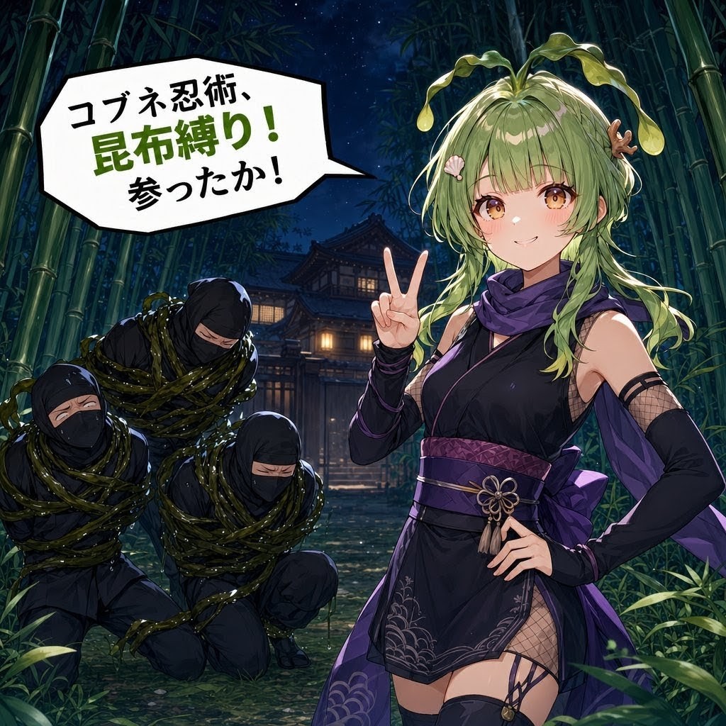 意外と強い！？コブネちゃん