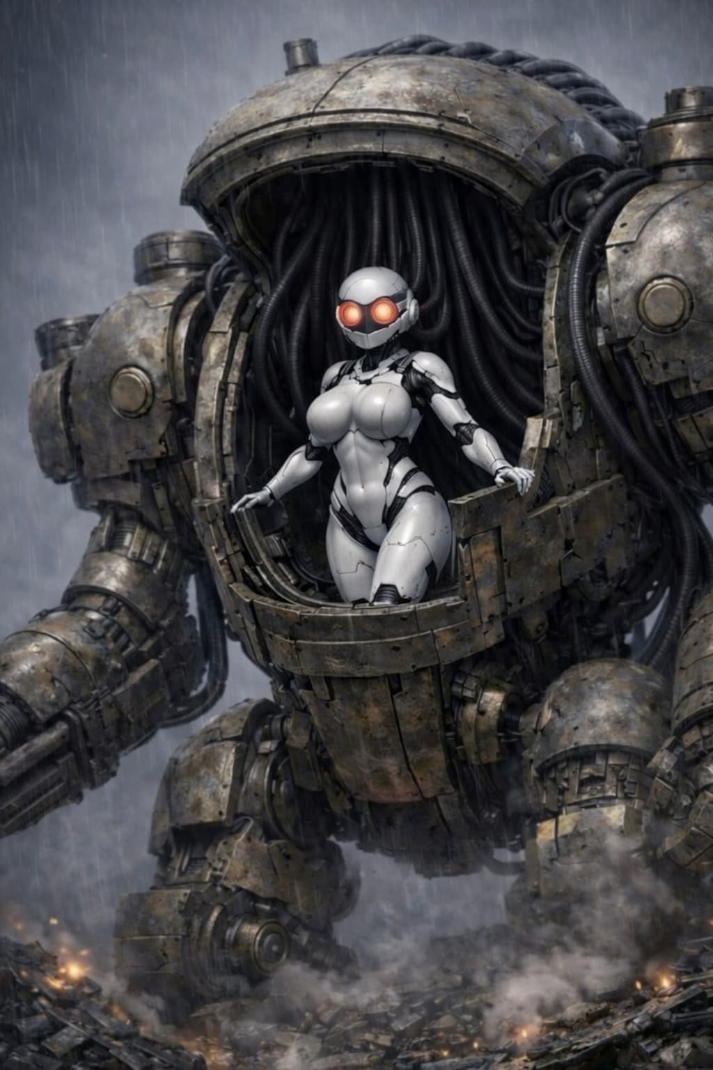 オリジナルロボット「CINDER-IX」