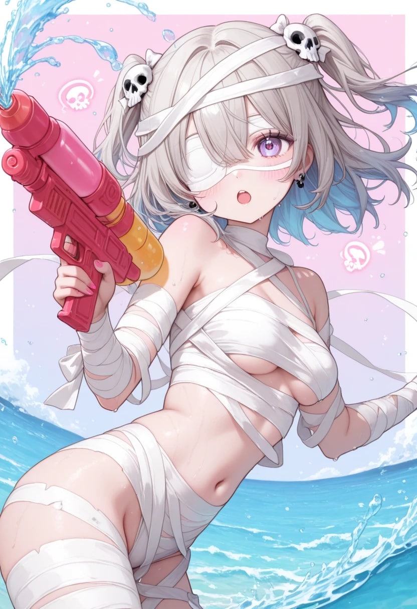 水鉄砲ミイラちゃん。