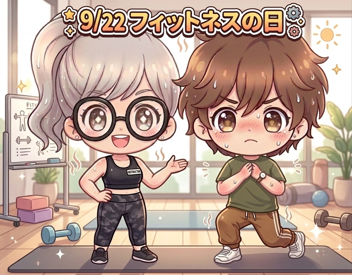 今日は「フィットネスの日」 | の人気AIイラスト・グラビア