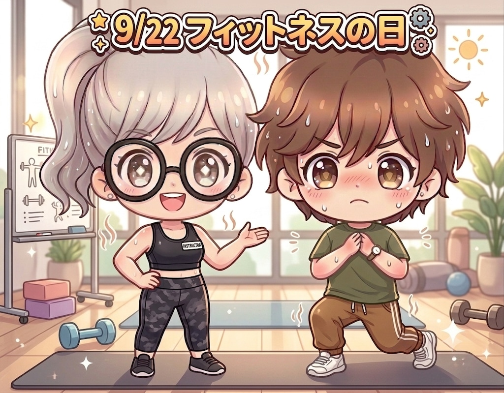 今日は「フィットネスの日」