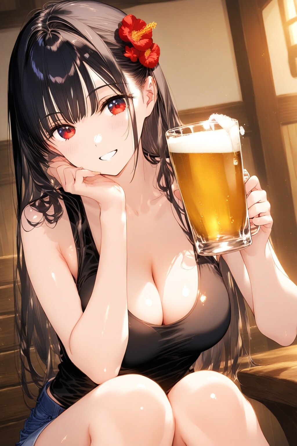 トキヒメ(乾杯)