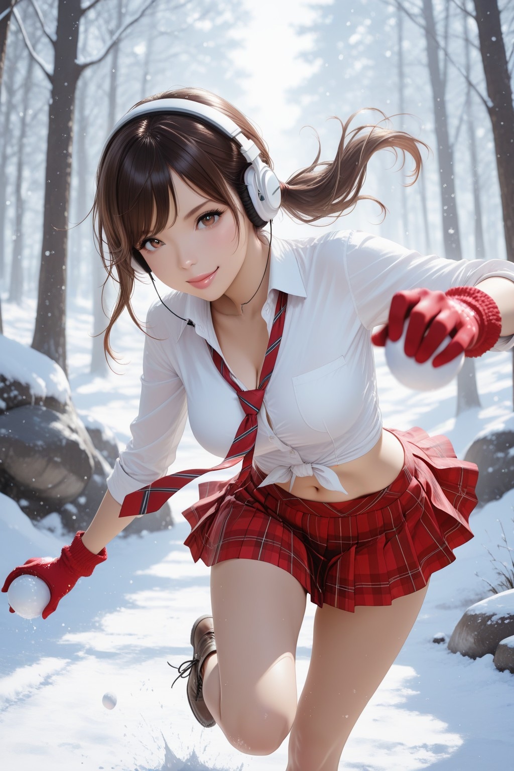 Beautiful Gyaru（美人ギャル。「ねえ、結愛がまた変なこと始めるってよ。」【雪遊び篇】）