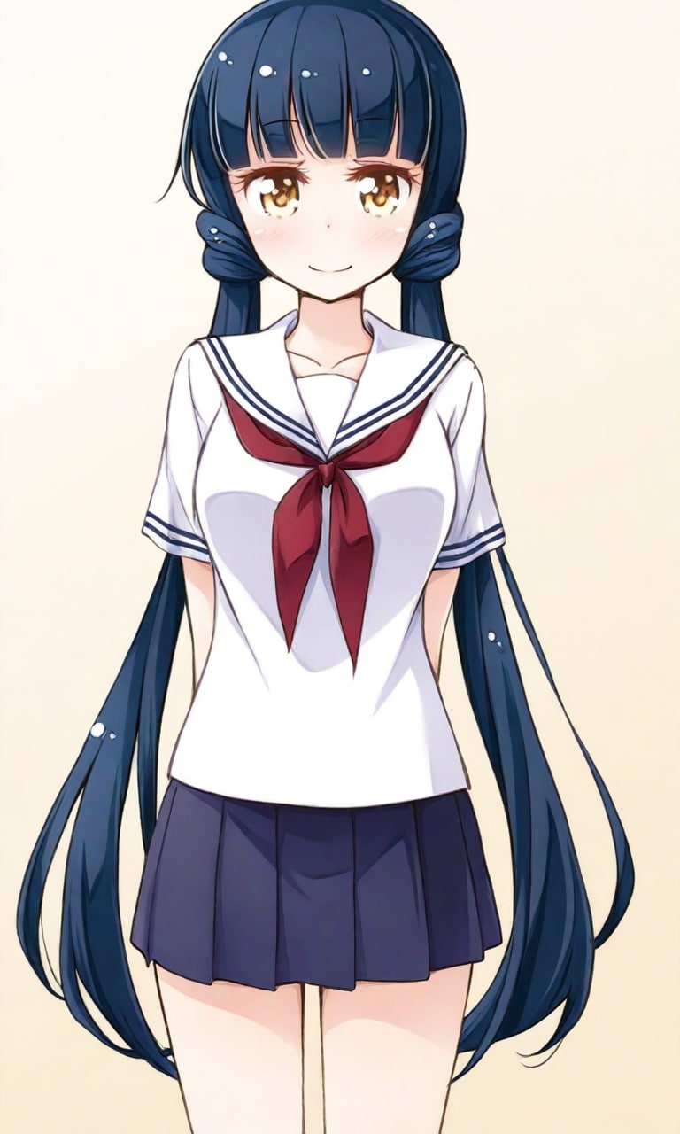 北上麗花 セーラー服