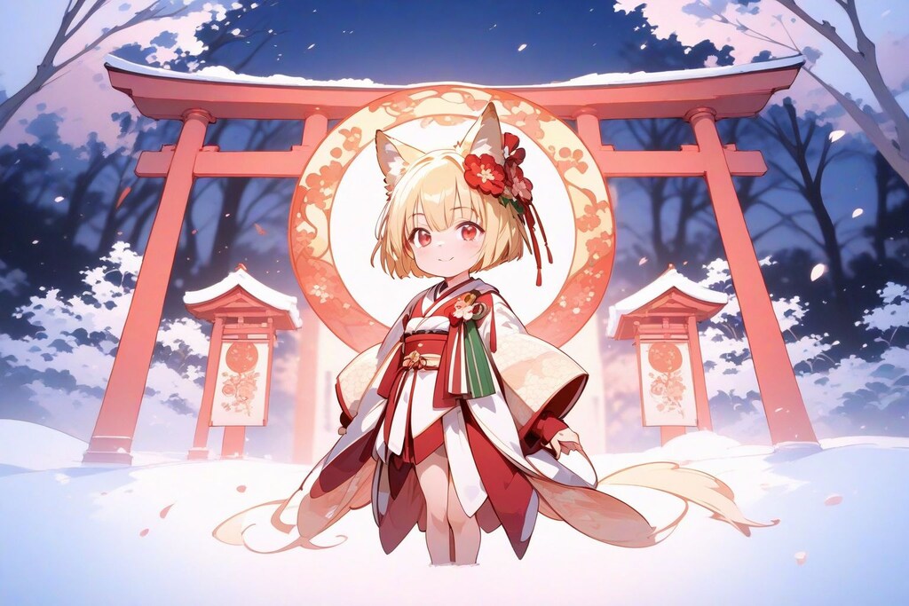 オキツネ神社祭 2