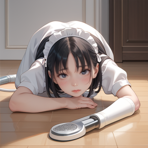 どうしても掃除機までたどり着けない。