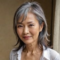Yシャツだけ熟女 3枚目