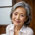 Yシャツだけ熟女 7枚目