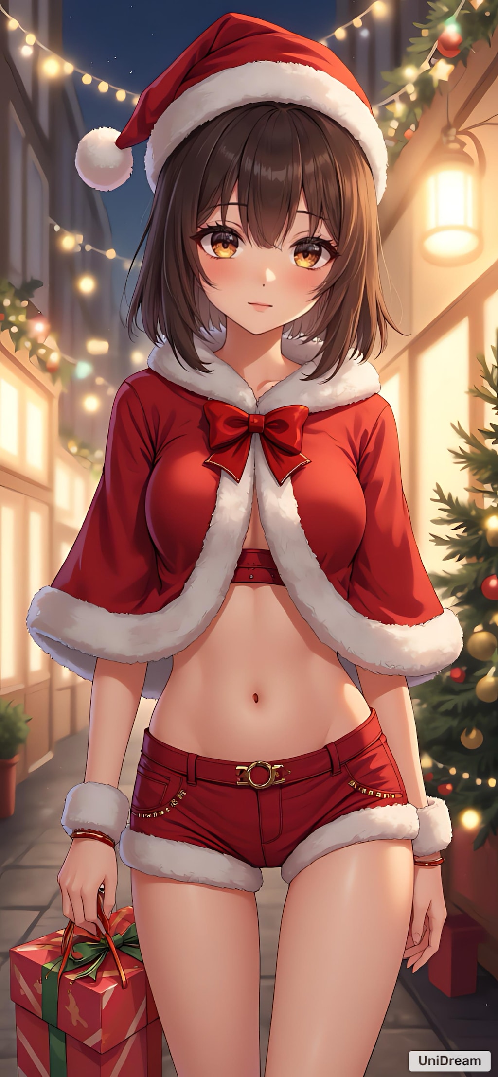 ちょっと薄着のサンタさん🎅🎄