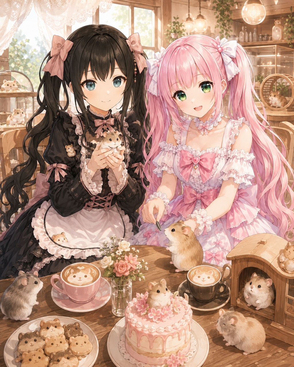 ハムスターカフェ…とかいう妄想