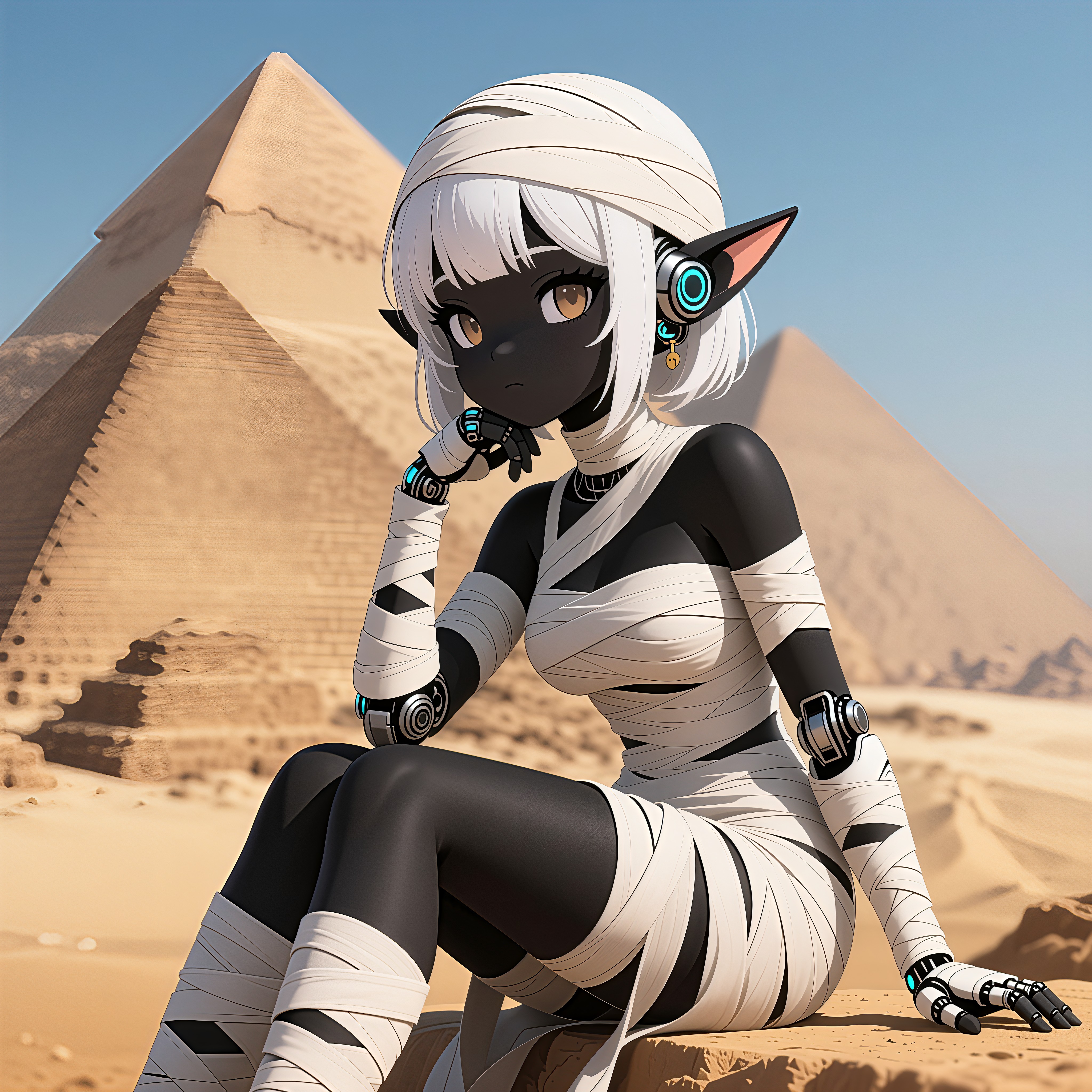 メカ娘4485号 | の人気AIイラスト・グラビア