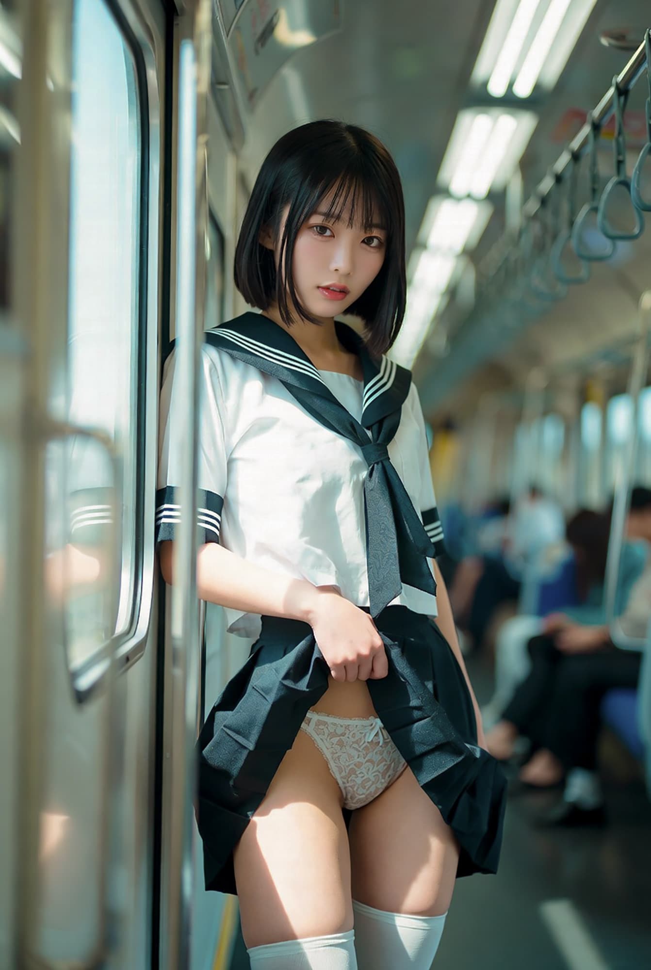 帰りの電車で出会った天使
