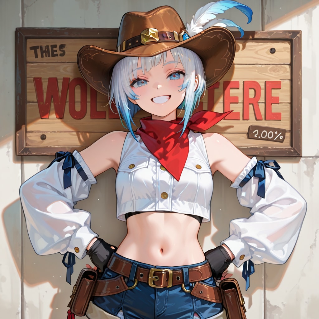 ２月１３日おはようございます(こんばんは)！　カウボーイ風のそらちゃん！