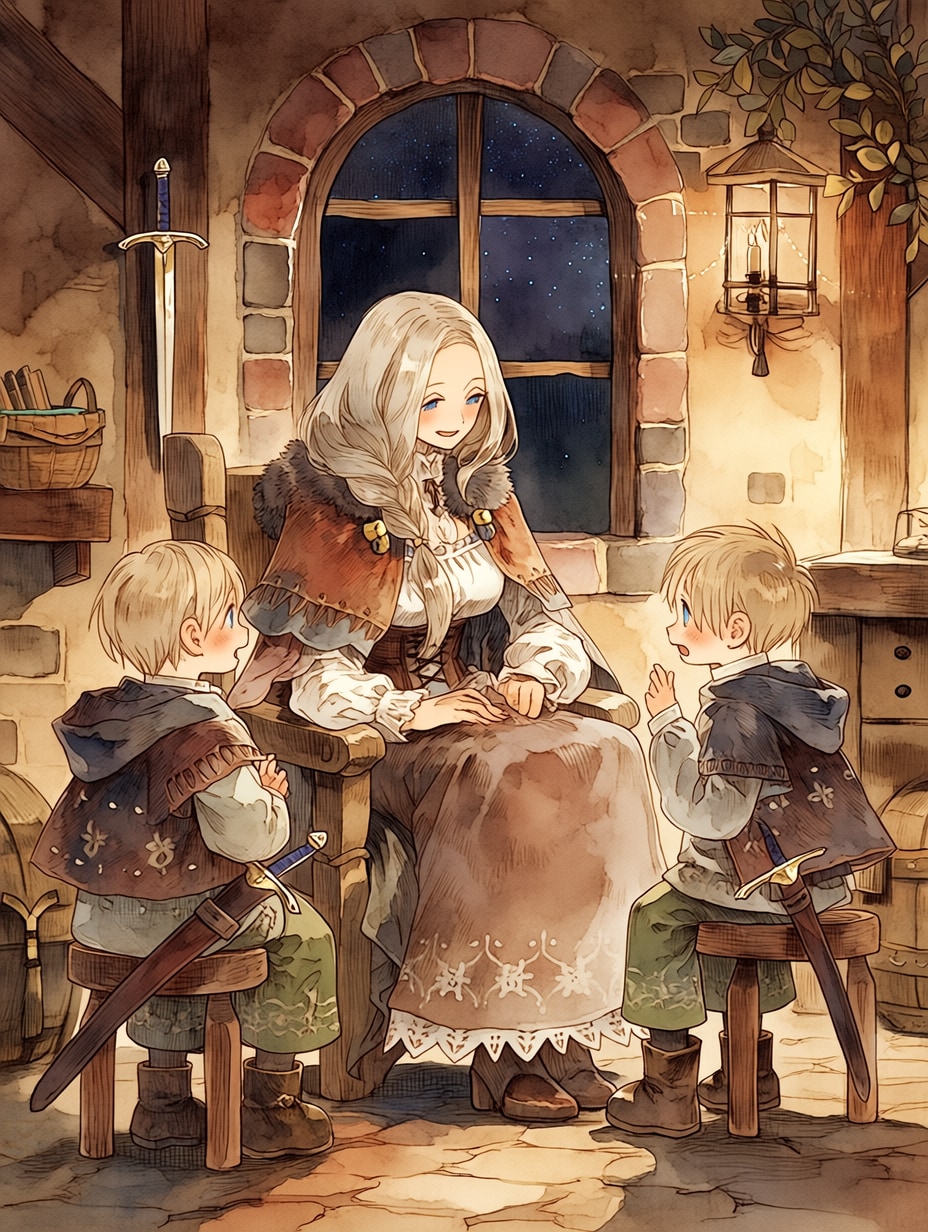 騎士と村娘190 | の人気AIイラスト・グラビア