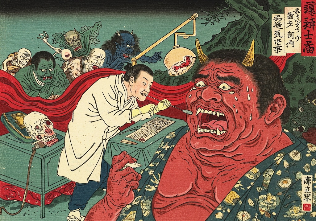 歯科医、地獄に出張