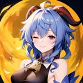 へそ出し甘雨 8枚目