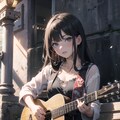 ストリートで練習する少女２ 8枚目
