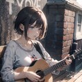 ストリートで練習する少女２ 4枚目