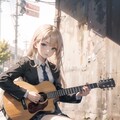 ストリートで練習する少女２ 9枚目
