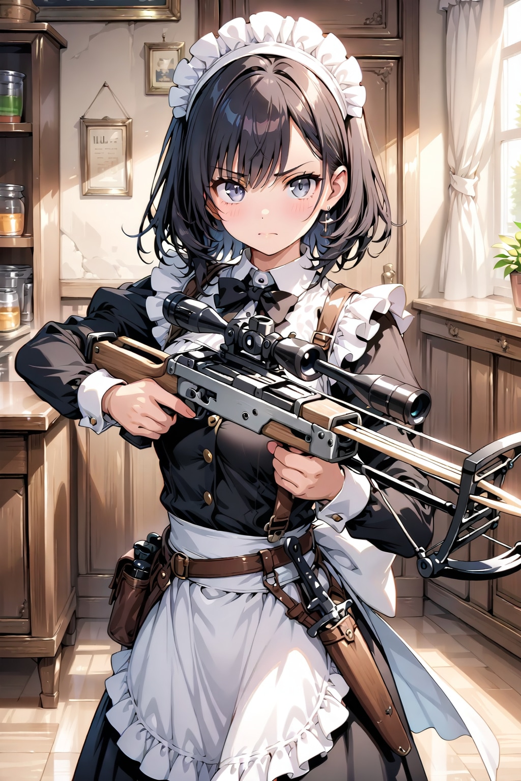 武装メイド | の人気AIイラスト・グラビア