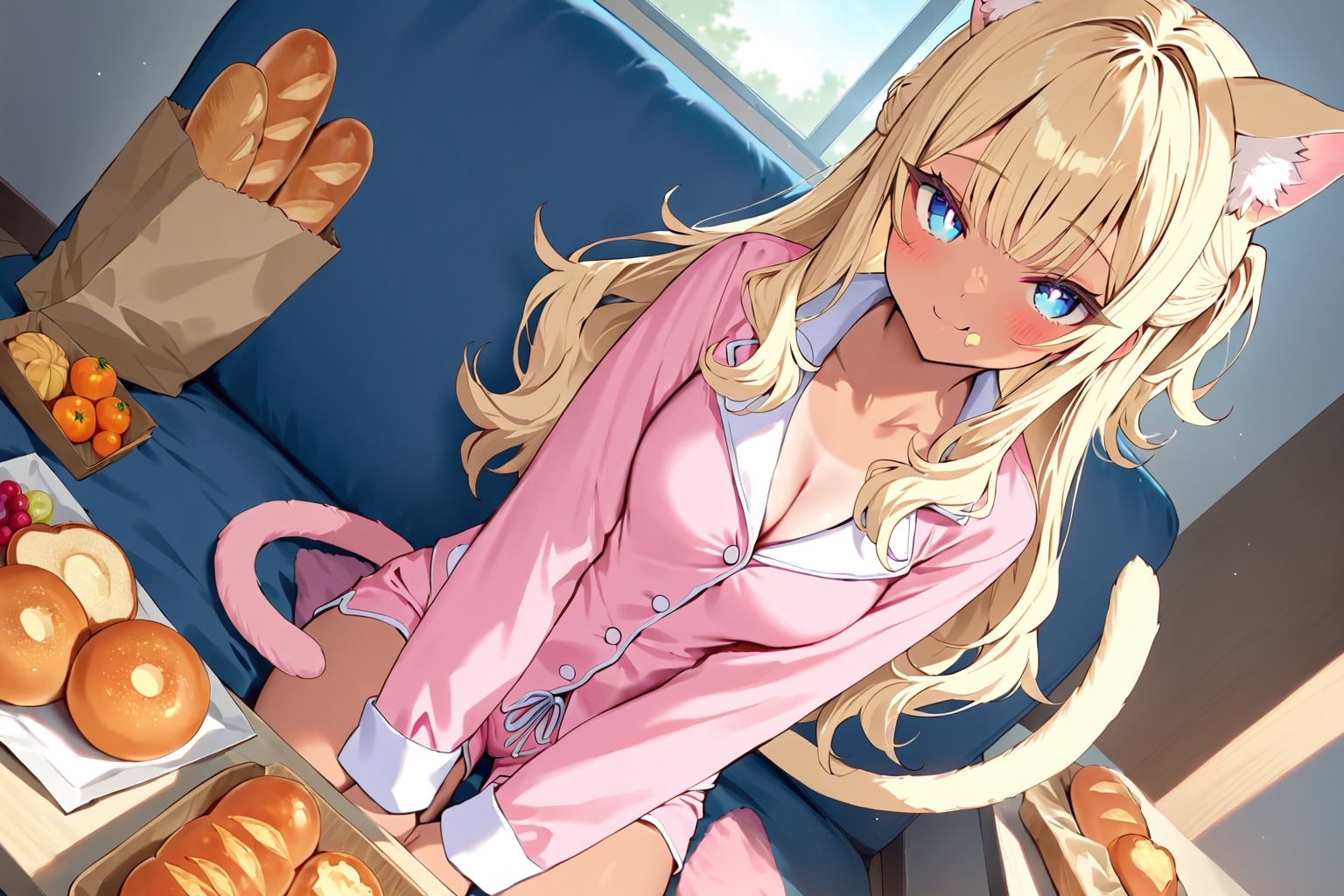 朝にパン | の人気AIイラスト・グラビア