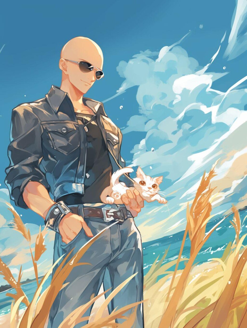 nijiの国のイケおじと猫