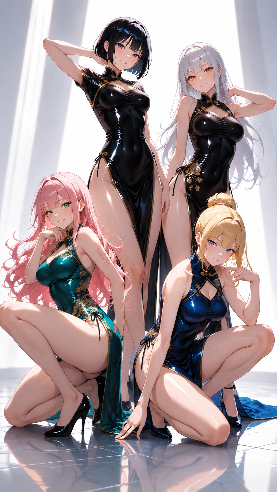 チャイナドレス💜