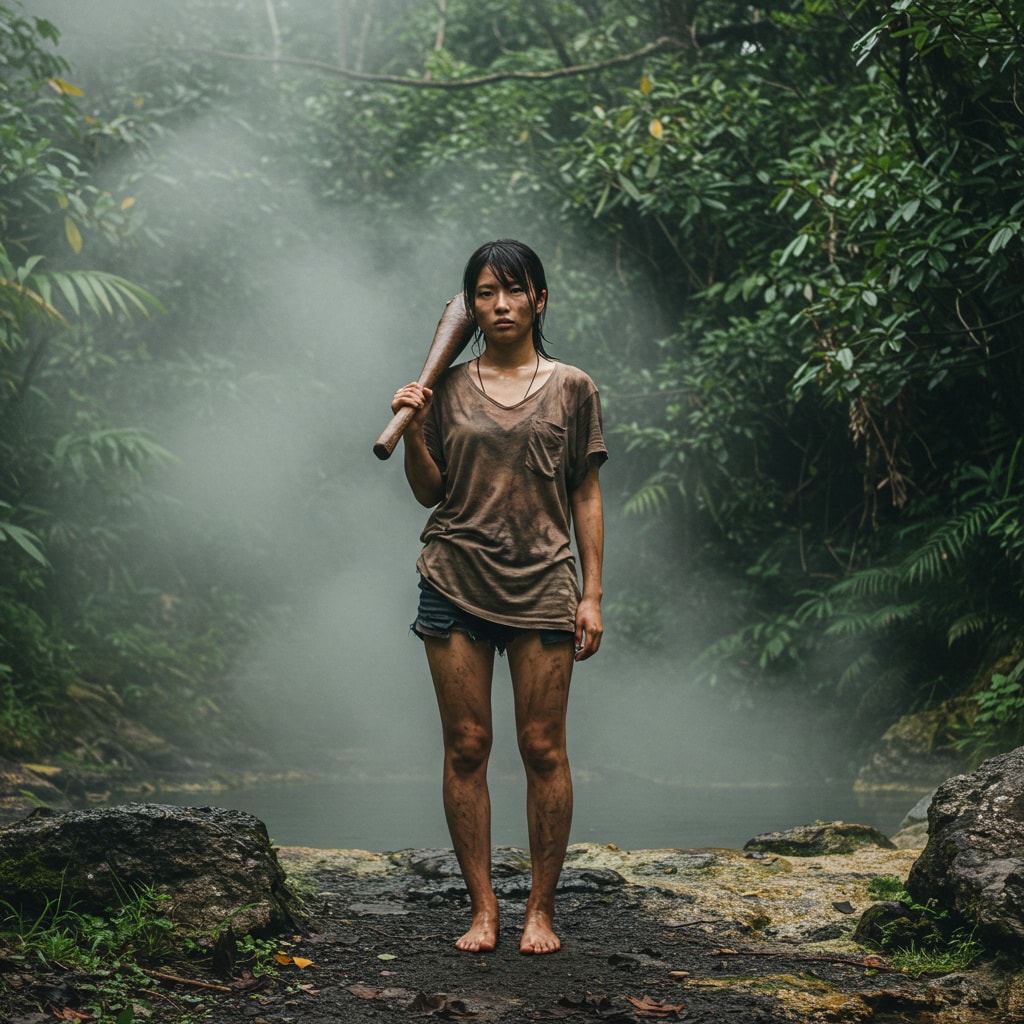 遭難したけど温泉を見つけたので入ってみた件