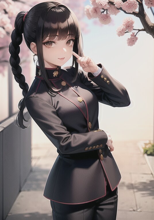 学ラン女子校生　①