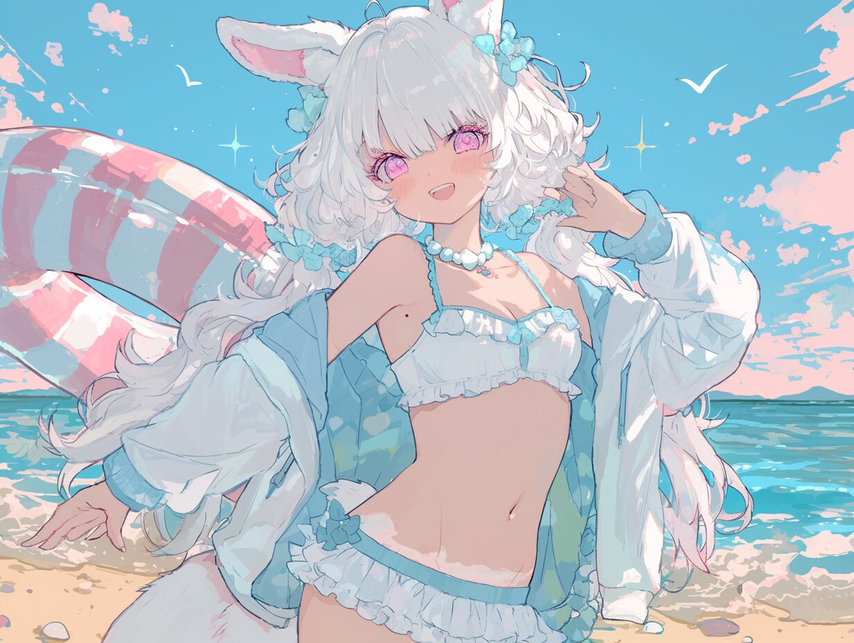 パステルサマーバニー