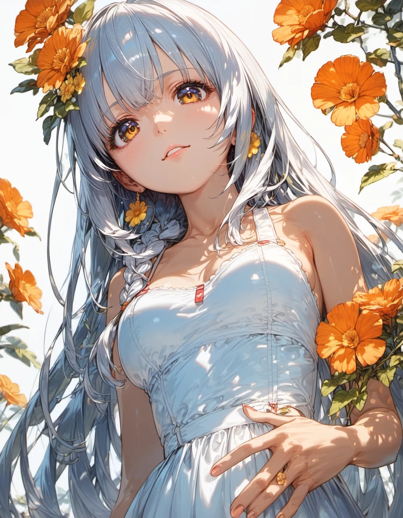 Among the Marigolds