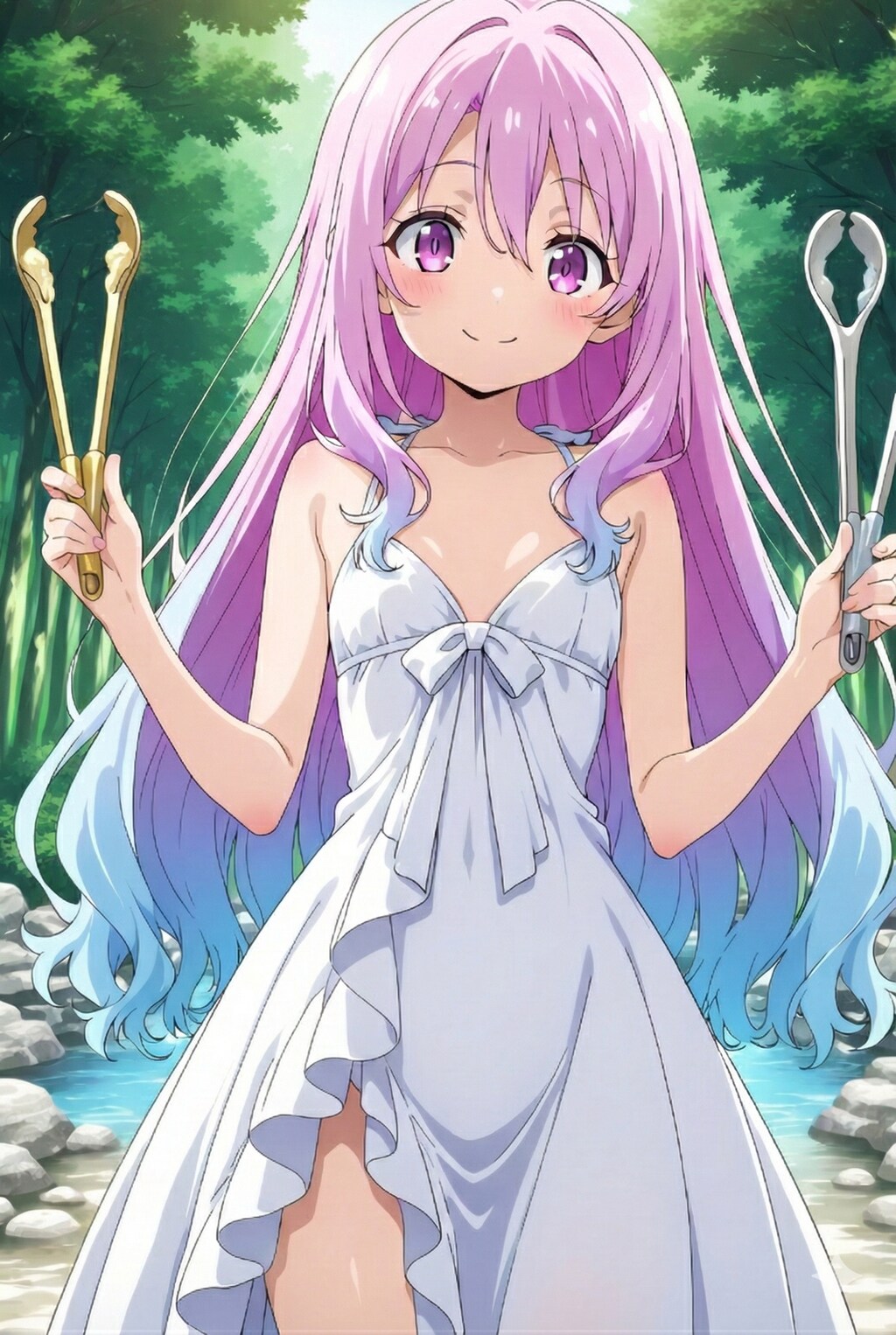 あなたが我慢したのは金のトングですか？それとも銀のトングですか？