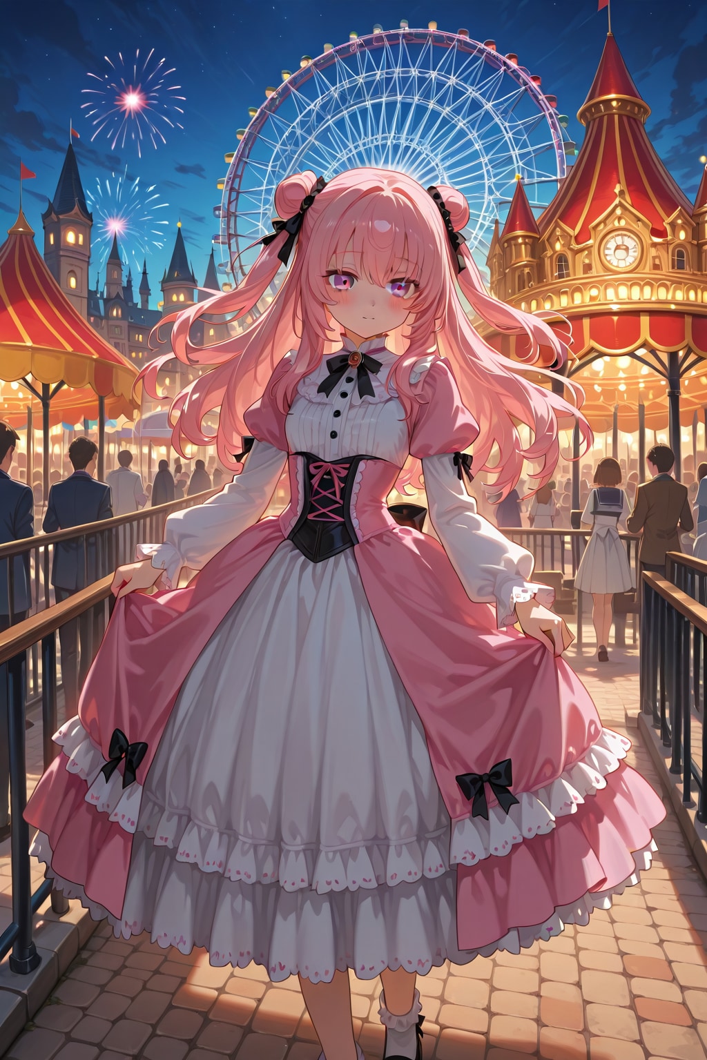 遊園地楽しいよ！変わらぬ愛を歌うんだろ～な～♪ | の人気AIイラスト・グラビア