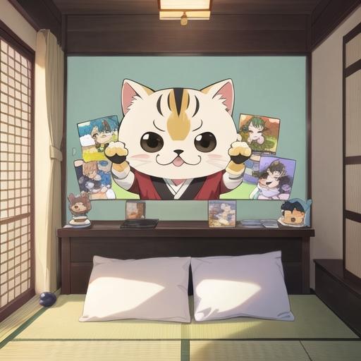 黄昏梟 に入るにゃあ～ 猫旅館 マタタビネ～ | の人気AIイラスト・グラビア