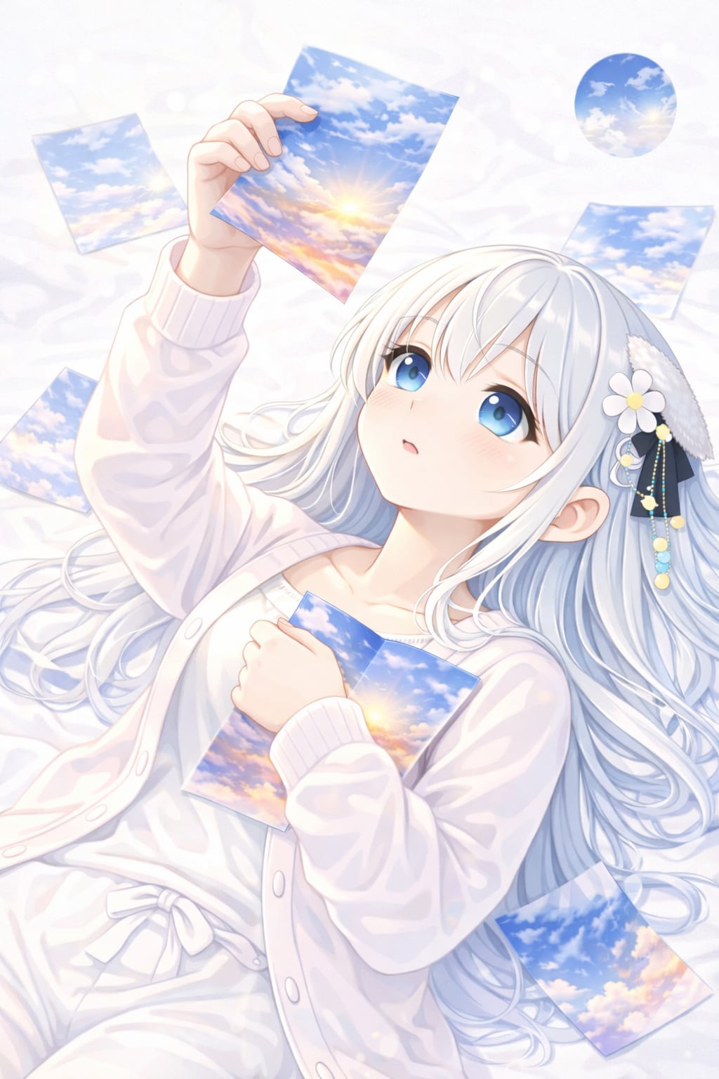 空をまとった少女