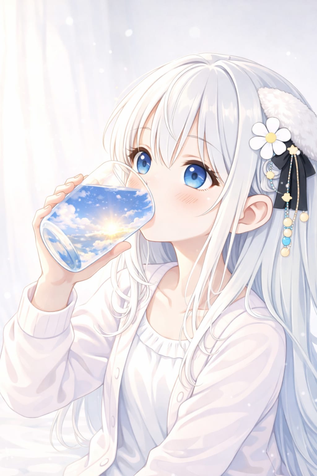 空をまとった少女