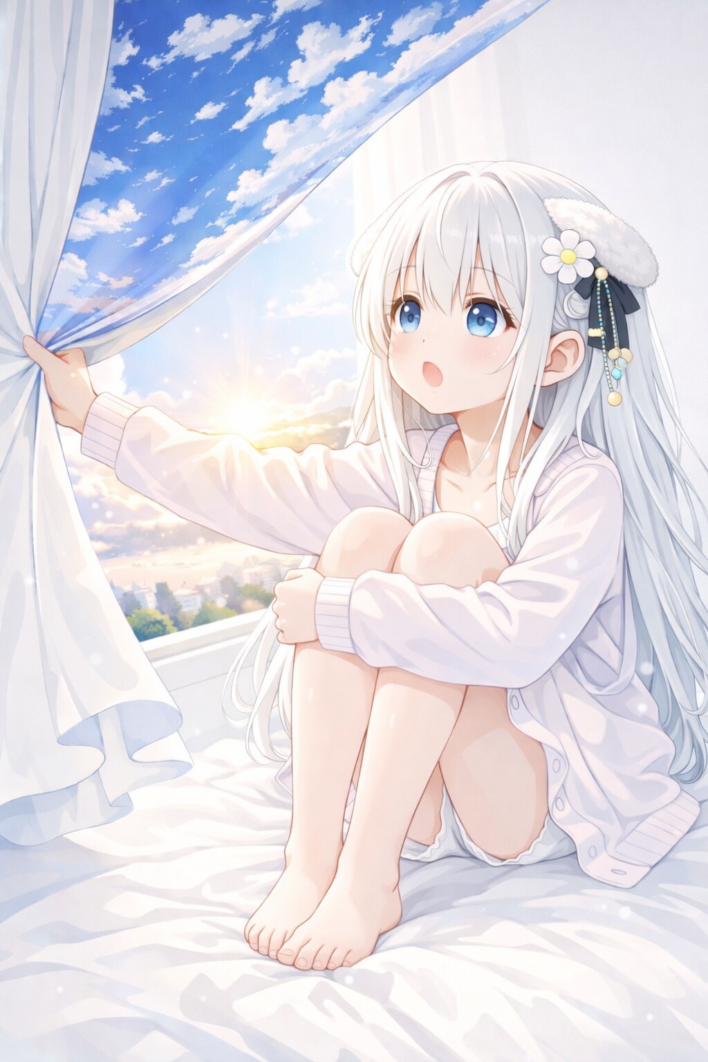 空をまとった少女