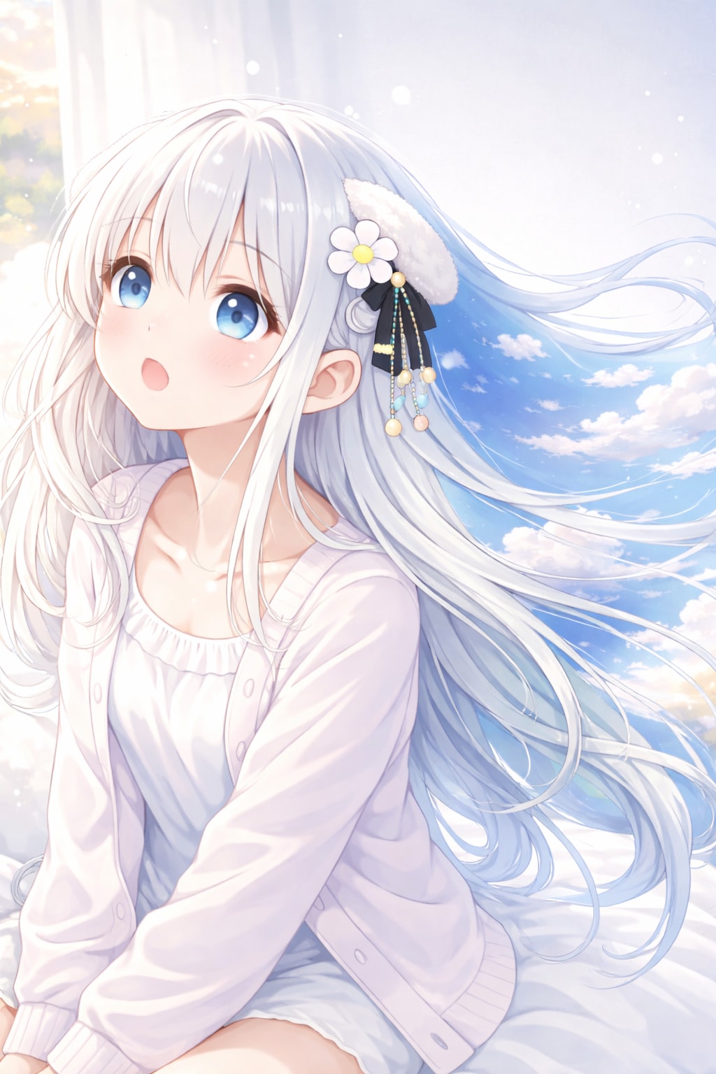 空をまとった少女 | の人気AIイラスト・グラビア