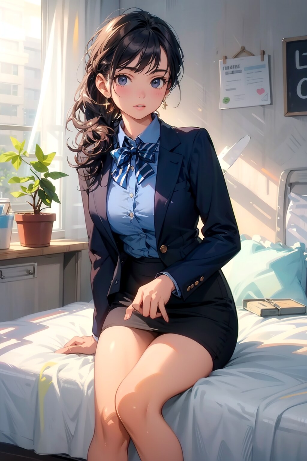 今日もお仕事がんばらなくちゃ。 | の人気AIイラスト・グラビア