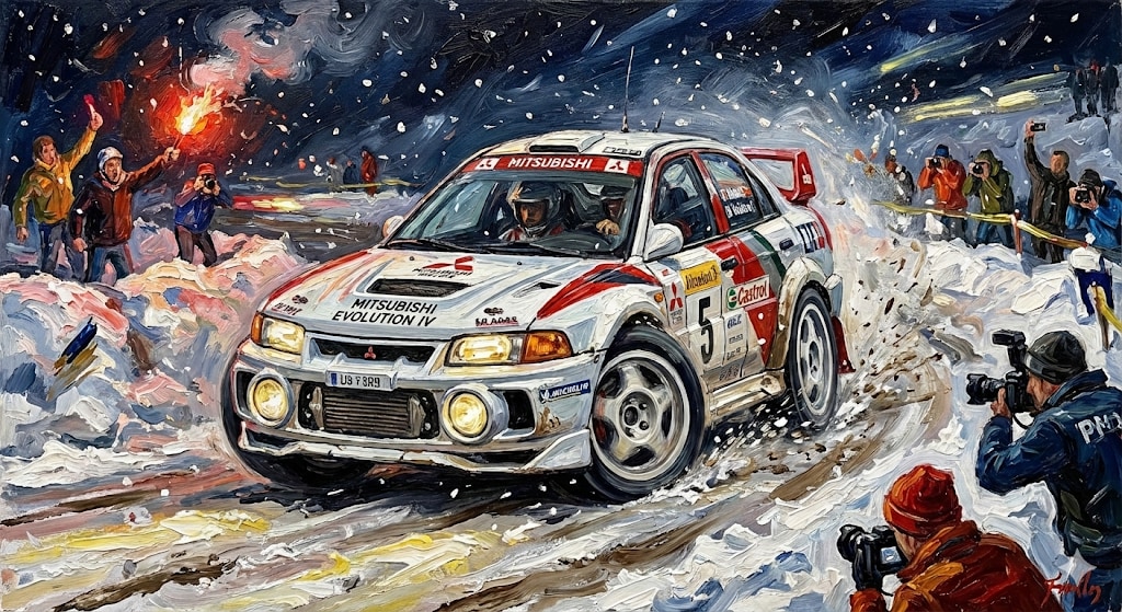 WRCのランエボⅣ | の人気AIイラスト・グラビア