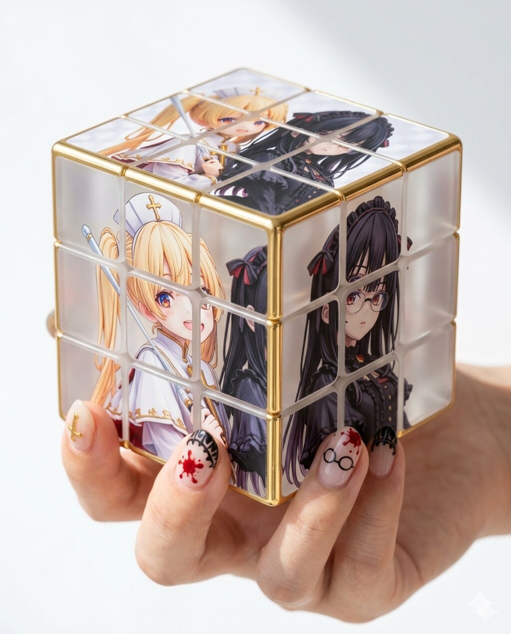 異世界制服少女達　吸血鬼の魔法少女　アクリルドールフィギュア