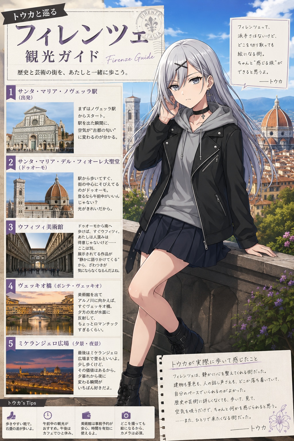 フィレンツェ観光ガイド | の人気AIイラスト・グラビア