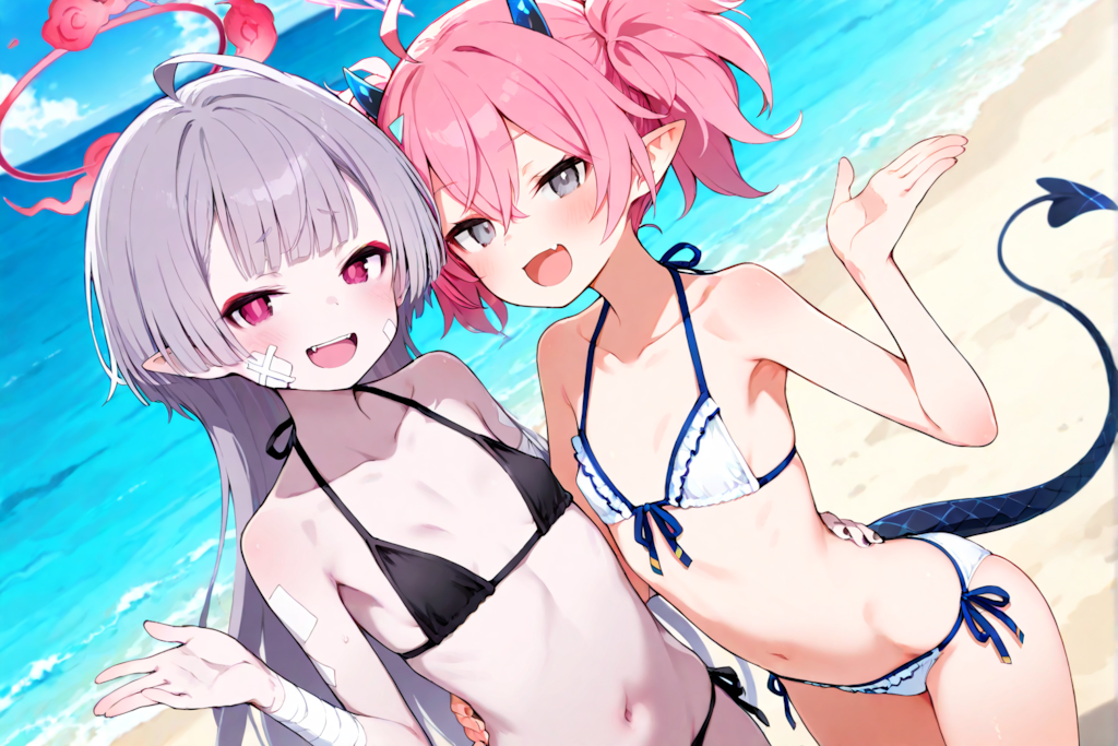 煽り魔とサボり魔 -Blue Archive-