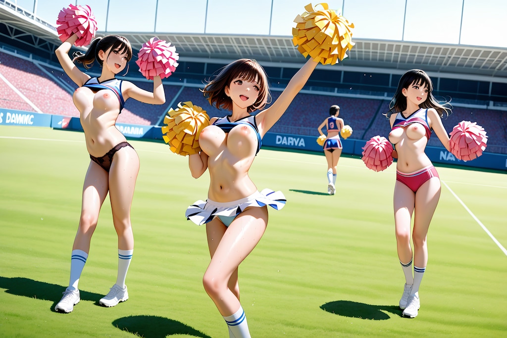 おっぱいチアリーディング