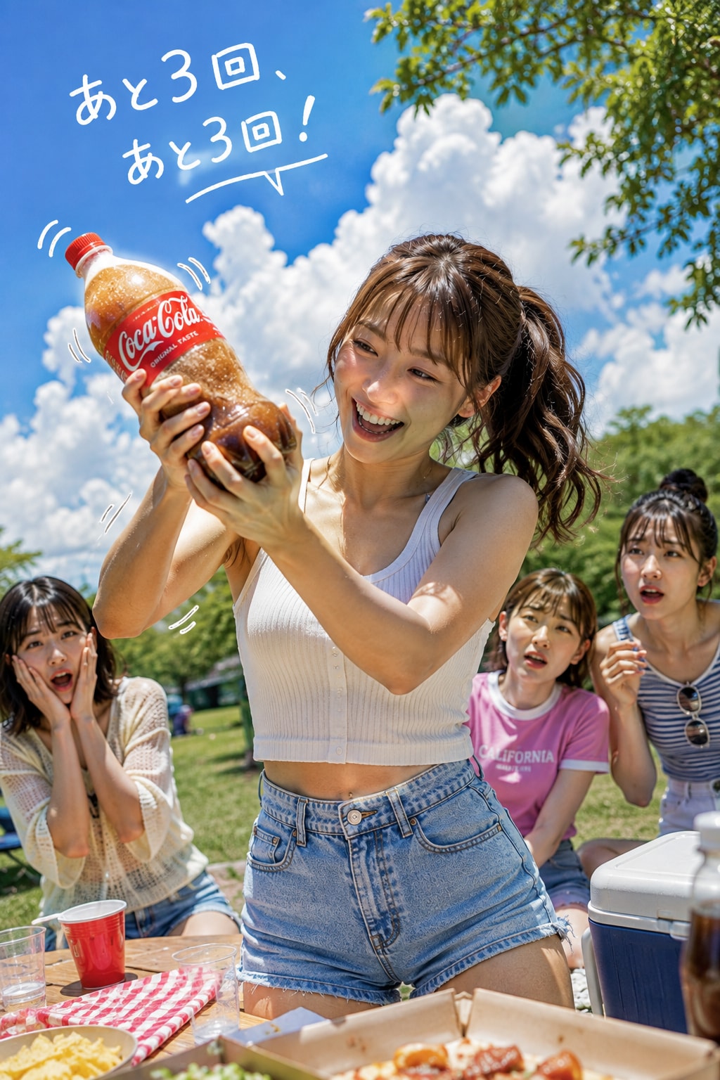 企画名 : コーラを振るだけ
